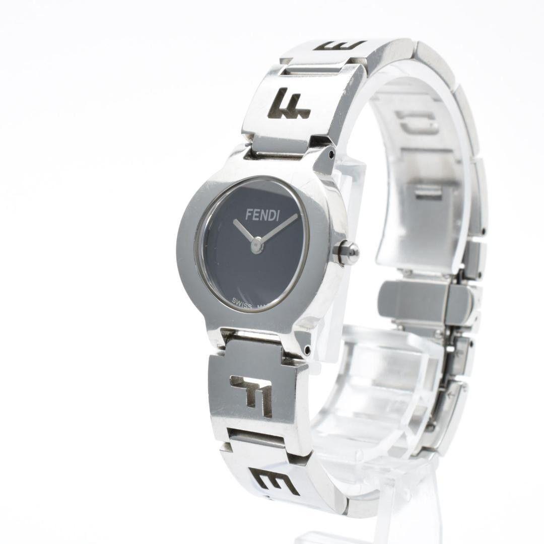 Used Working FENDI Women s Watch Black Dial Round