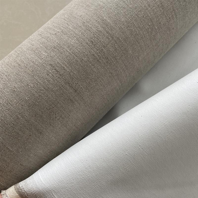 Płótno bawełniane powlekane o delikatnej fakturze z mieszanki lnu do malarstwa olejnego i akrylowego