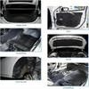 Car Soundproof Pad with Adhesive Backing 50x30cm Insulation Foam Sound Deadener for Auto Hood Engine Roof Door Body Decoration