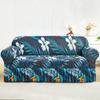 Printed Sofa Cover Stretch Couch Covers Patterned Slipcovers With Skirt Washable Spandex Furniture Protector For Living Room