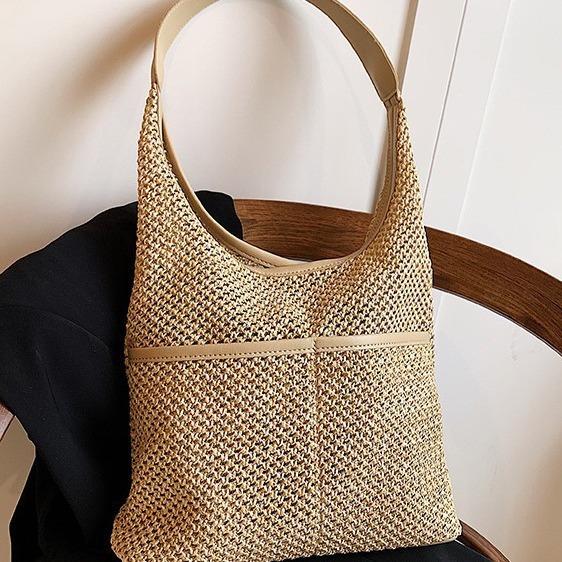 Shoulder Underarm Tote Bucket Bag Women's Beach Bag
