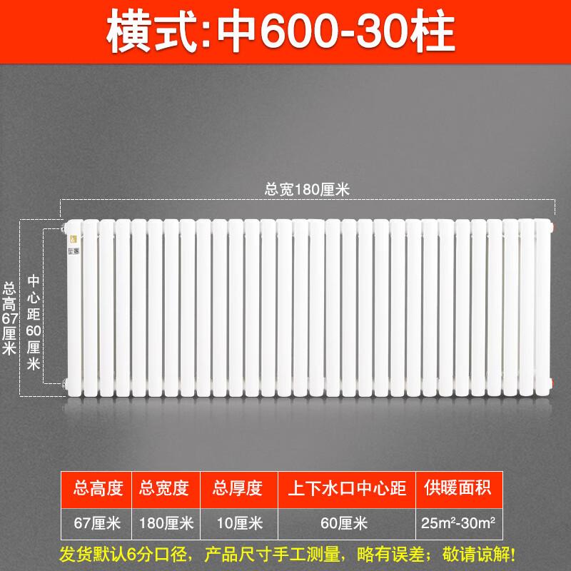 Minxin Color Steel Two-Column Wall-Mounted Radiator
