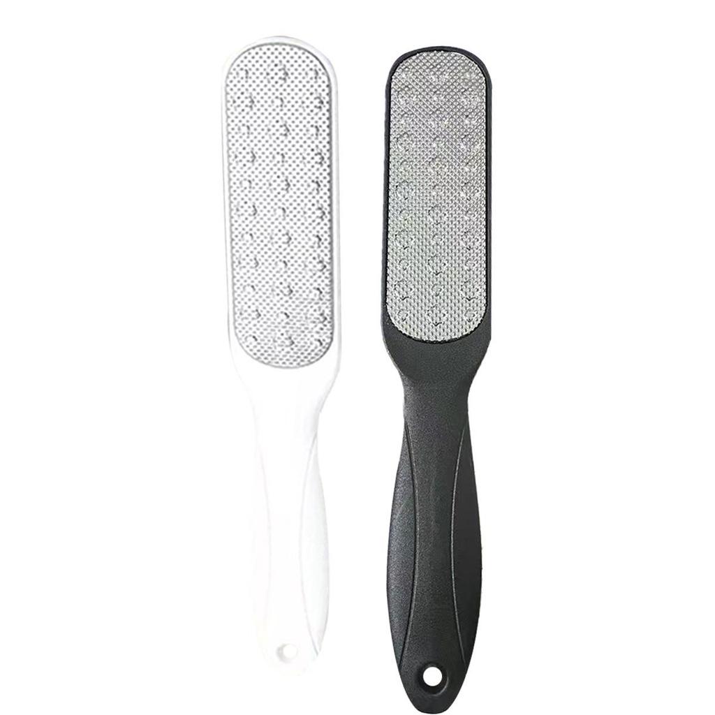 Stainless Steel Foot File & Pumice Stone: Callus Remover, Dead Skin File, Cuticle Scraper, Anti-Splash Foot Rasp.
