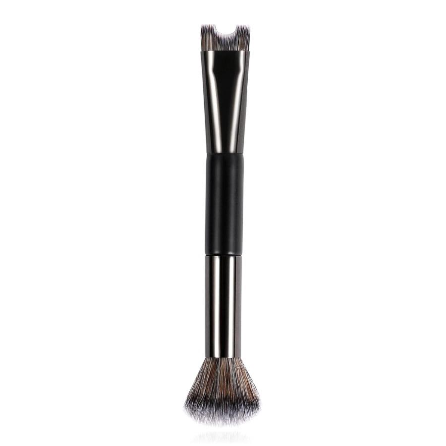 2-in-1 Nose Contour Brush, Dual-Ended U Shape for Precision Sculpting & Blending, Professional Defining Makeup Tool