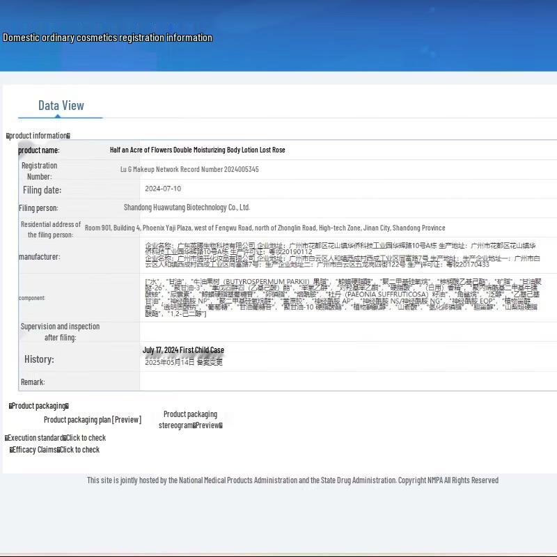 Little Dream Garden Weightless Rose Niacinamide Body Lotion