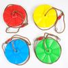 Children's Disc Swing with Height Adjustable Ropes Octagonal Petal Swing Hanging Swing Toys Indoor Outdoor Backyard Garden Swing