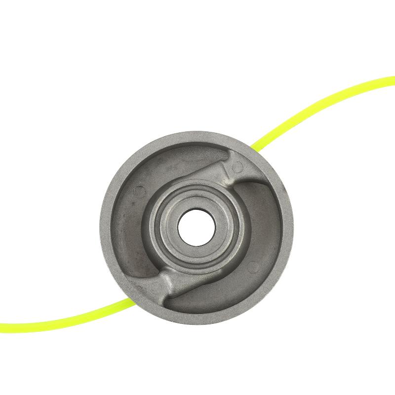 Hliníková hlava vyžínače na plevel Antikorozní Odrezovací Hlava plečky Náhradní díly Příslušenství pro sekačku na trávník