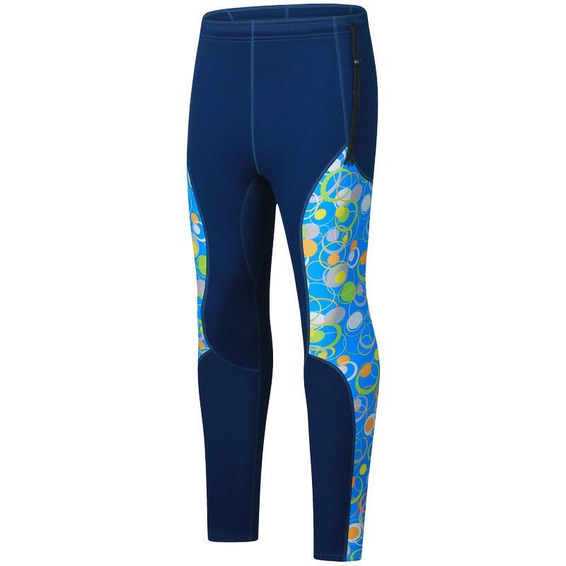 Diving Wetsuit 3mm Neoprene Womens Two-Piece Long Sleeve Top Pants Snorkeling Surfing Swimming Warmth UV Protection