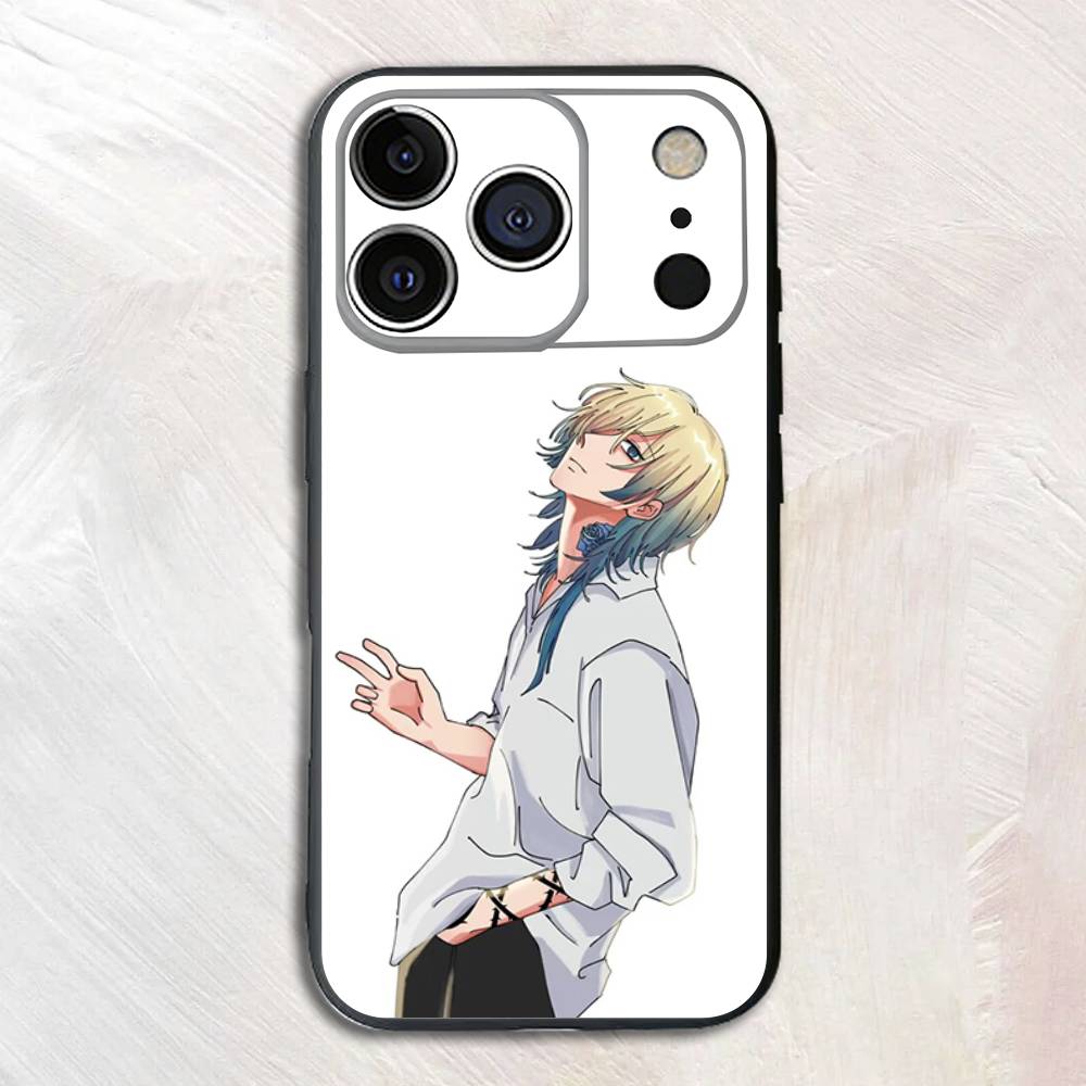 

Милый Черный Чехол Для Телефона M-Michael Kaiser Для iPhone 17,16,15,14,13,12,13,12 Pro Max Plus XS XR Силиконовый Мягкий Задний Чехол iPhone14Plus