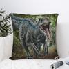 Fronha Parques Jurássicos Capa de Almofada Macia de Poliéster Capa Decorativa para Almofada de Lançar Casa Quadrada 40*40cm