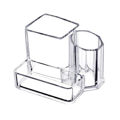 Makeup Storage Case Stable Convenient Simple Makeup Brush Storage Box Transparent Organizer for Home