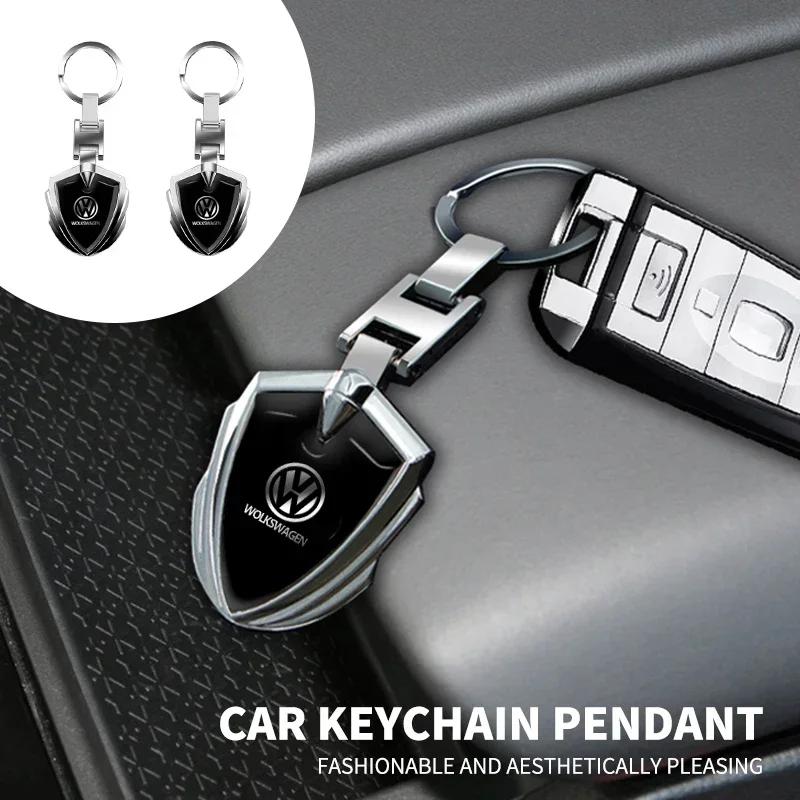 B6 2025 Hot For Volkswagen Fashion 3D Metal Car Logo Key Chain Keyring Auto Interiors Accessories For Volkswagen VW Rline Amarok