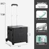 Portable Stair-Climbing Trolley: Folding Cart for Groceries, Camping, and Outdoor Use