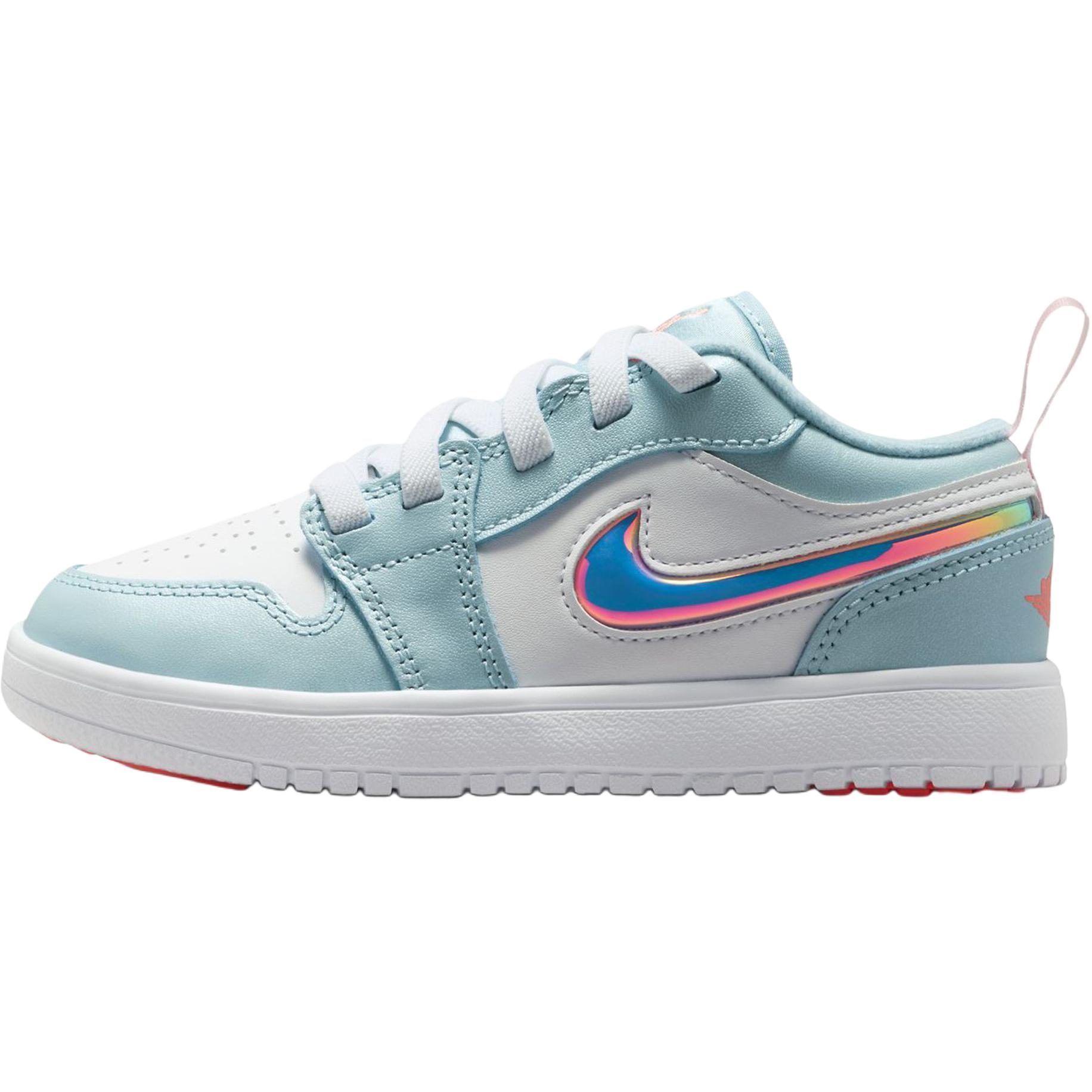 

Air Jordan 1 Low Alt PS Ocean Bliss Белые Детские Кроссовки Атомно-Розовые HV4305-400 28