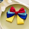 Nieuwe Prinses Patchwork Strik Haarclips Dames Haarklemmen met Strikjes Barrettes Meisjes Haarklemmen Haarclips Hoofddeksels Mode Haaraccessoires