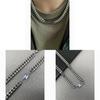 Mens Street Style Stainless Steel Lightning Pendant Necklace With Polished Finish For Casual Wear