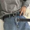 Vintageinspired Chic Belt With Durable Pu Material And Stylish Buckles For Looks Trendy