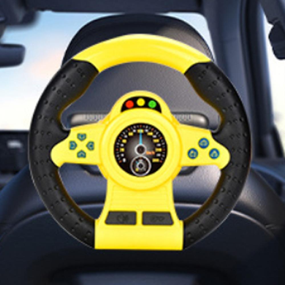 360 ° Rotation Simulation Steering Wheel Toys Multi Functional Simulate Driving Car Toy  Kids Toys