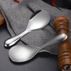 Rice Paddle Spoon Stainless Steel Rice Spatula Thickened Non Stick Rice Scooper for Rice Mashed Potato Salads Kitchen Utensils