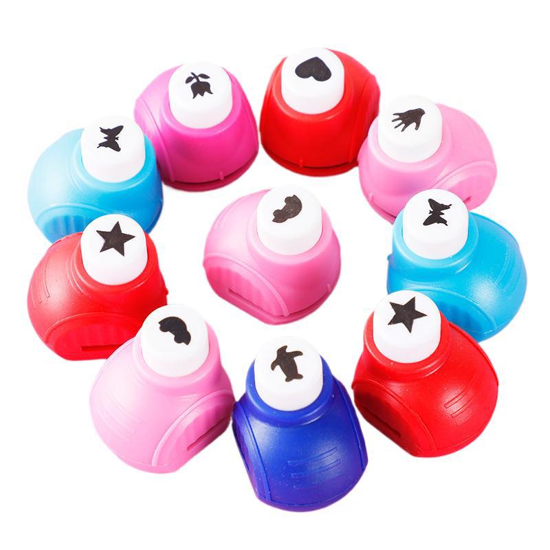 Kids' Easy-Use Embosser: Large DIY Punching & Printing Tool for Kindergarten Crafting