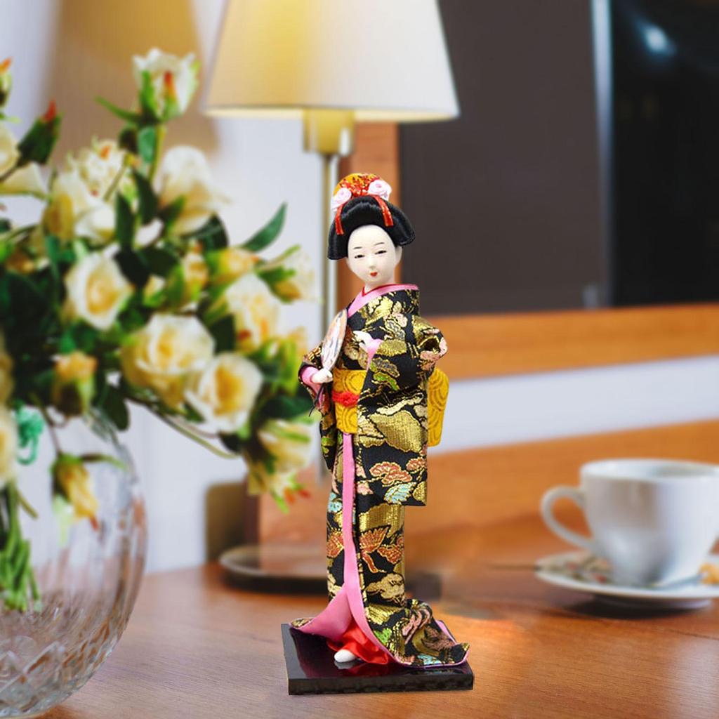 Authentic Japanese Geisha Dolls: Exquisite Asian Figurines for Home Decor