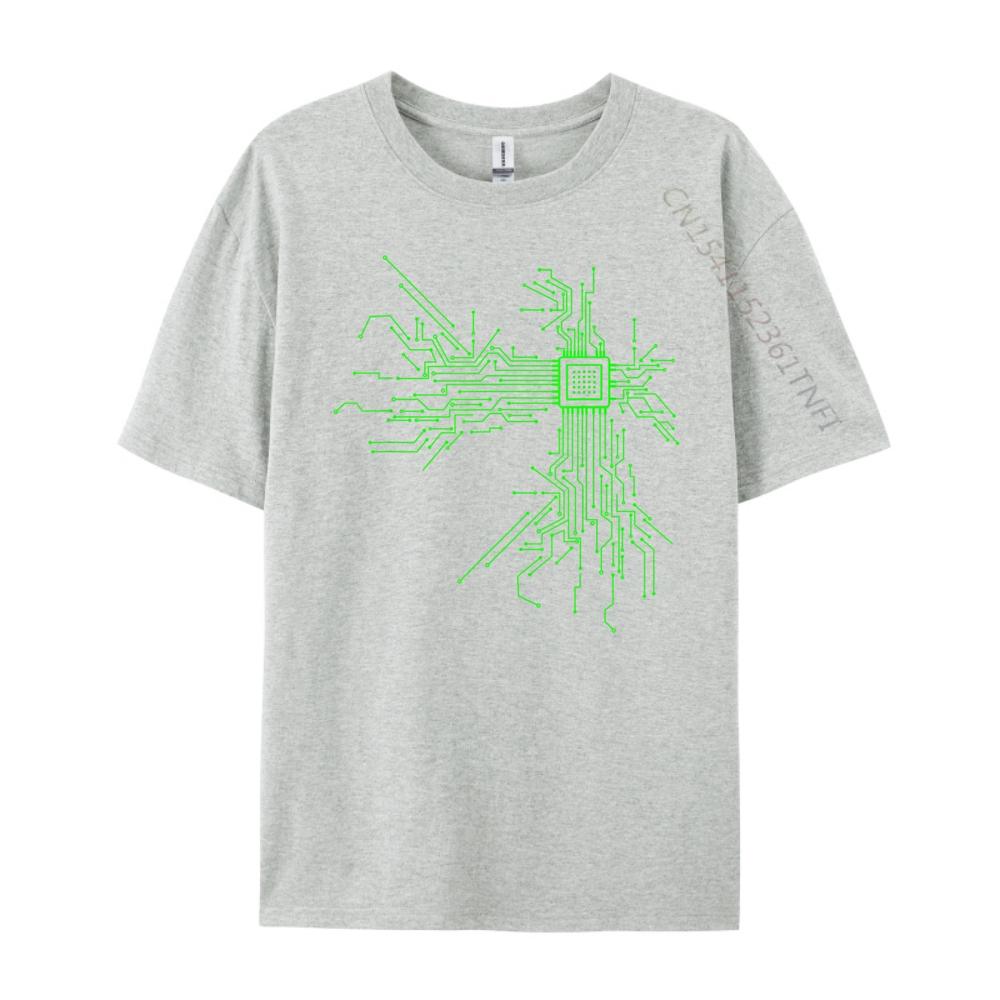 Cpu Heart Circuit Board Programmer Technology Core Free Shippping Clothes Mens TShirts Classic Camiseta