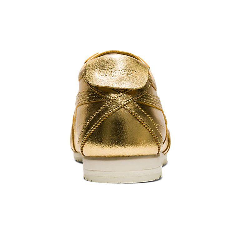 ONITSUKA TIGER Mexico 66 Sd Suede Retro Sports Slip Resistant Durable Lightweight Low Top Casual Shoes Unisex Casual Shoes Gold 1183A740-200