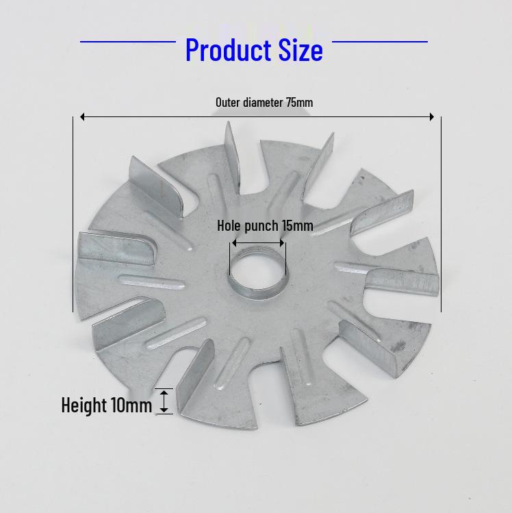 

High-Temp Resistant Motor Fan Blade for Heat Dissipation and DIY Toy Repair