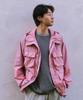 Snow Peak Double Weave Mountain Parka Outer Jacket for Men and XL U.L. JK-26SU012 Women, BLACK,