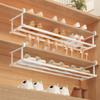 Unequipped Extendable Shelf 50 80cm Steel Storage Rack for Shoe Cabinet Closet Top Sale
