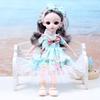 Dress Up 30cm Anime Bjd Doll Spherical Joint 30cm Articulated Toys 1/6 Bjd Dolls  Kids Toy