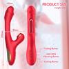 3 In 1 Retractable Vibrator Clitoral Stimulator Vaginal Sucking G-spot Massager Smart Heated Masturbator Female Sex Toys