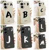 For Xiaomi Poco X8 Pro 5G Case Cover Lucky A-Z Letters Soft Silicone Coque Phone Case For Xiaomi PocoX8 Pro Poco X 8 Pro Cases
