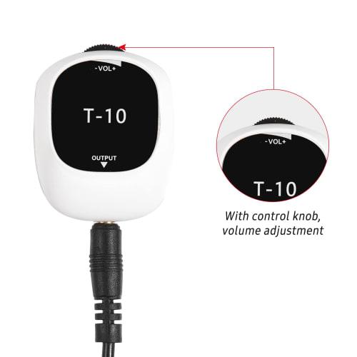 KOCAN Piezo Pickup, Universal No-Drilling Self-Adhesive Pickup for 6.5mm Audio Interface Speakers, Multi-Function Pickup for Guitar, Ukulele, Violin,