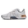 Under Armour TriBase Reign 5 Odolné proti skluzu Odolné proti oděru Nízké tréninkové boty Pánské bílé tenisky 3026021-105