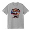 Born In The U S A Victory Motorcycle Softstyle T Shirt Since 1997 Road Tested USA Flag Design Vintage Washed Casual Soft