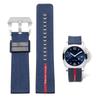 22/24/26mm For Panerai Luminor Submersible Due Luna Rossa PAM01314/1565/1404/441 Watch Strap Nylon Rubber Band Silicone Bracelet