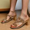 Fashion Women Sandals New Comfortable Square High Fashion Women Shoes 2025 New Summer Elegant Sexy Platform Heels High Heel Sandals