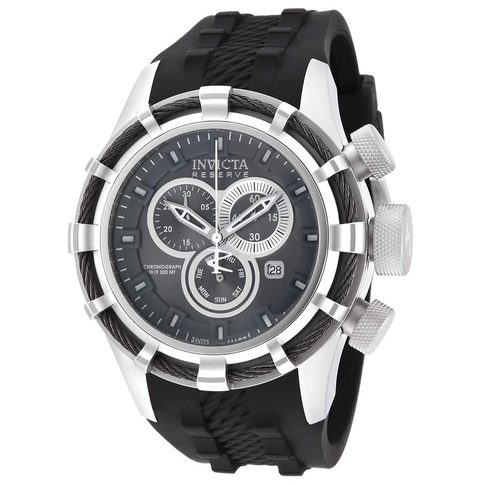 

[Invicta] Годинник Bolt 50мм Нержавіюча сталь Колір збройової сталі + Нержавіюча сталь Колір збройової сталі Циферблат 8172220 Кварцовий 15783 Чоловічий Чорний [Товар]