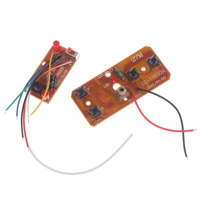 4Ch Rc Fernbedienung 27Mhz Schaltung Pcb Sender Empfänger Bord Radio System Für Rc Auto