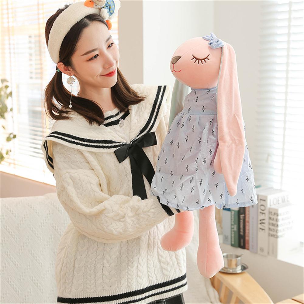 Adorable Cartoon Rabbit Plush Doll Soft Stuffed Toy Kid Hugging Pillow Gift