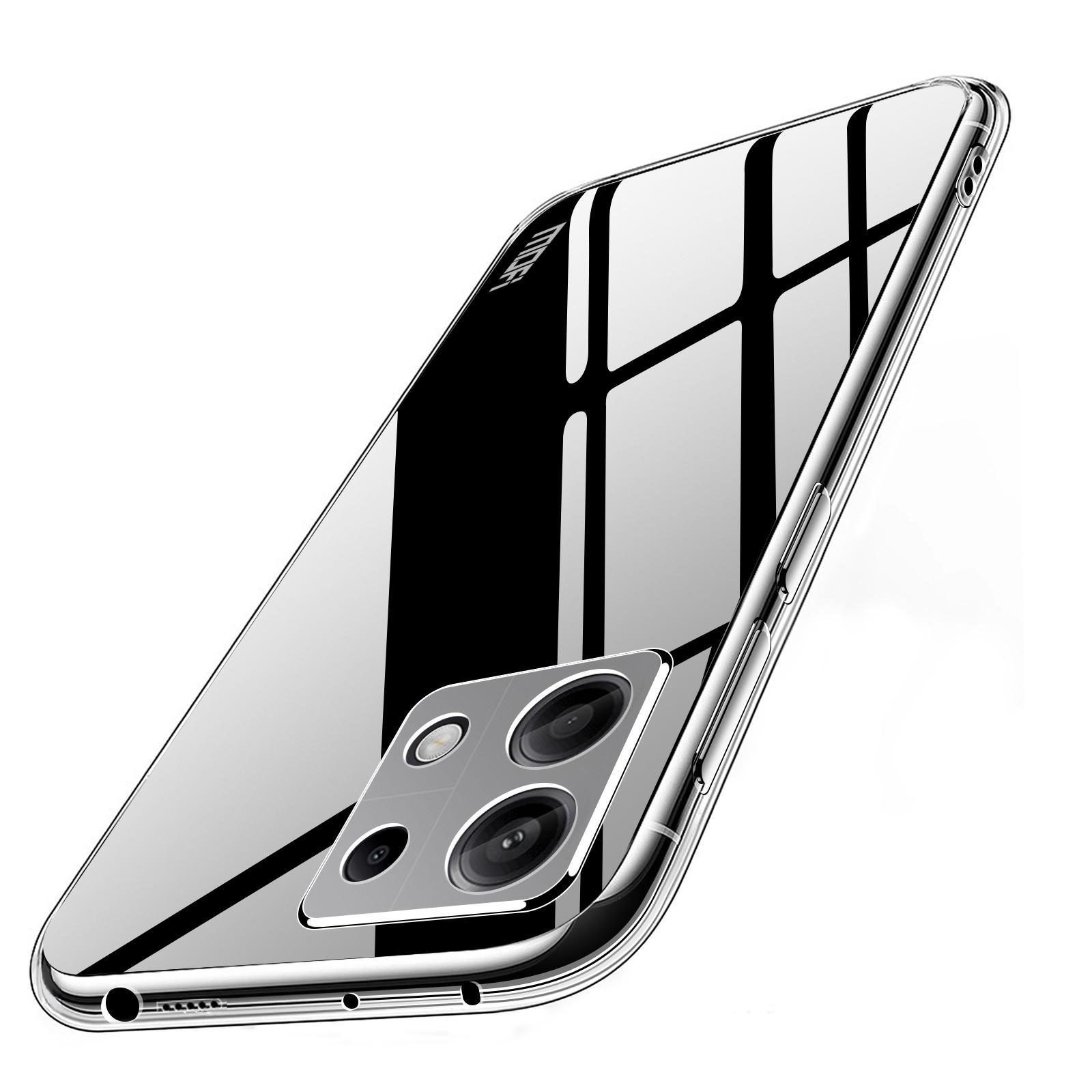 

MOFI For Xiaomi Redmi Note 13 Pro 4G/Poco M6 Pro 4G Phone Case Flexible Scratch Resistant TPU Cover A