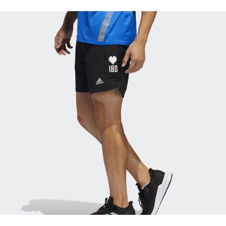 Adidas Woven Athletic Shorts Men Bottoms Black EH4216