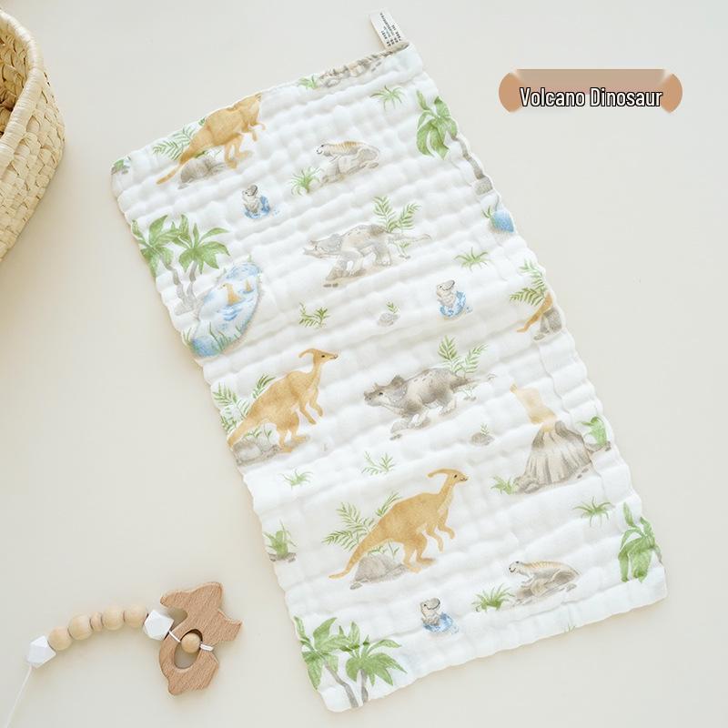 Summer Infant Face Wash & Bib: Six-Layer Gauze Baby Towel