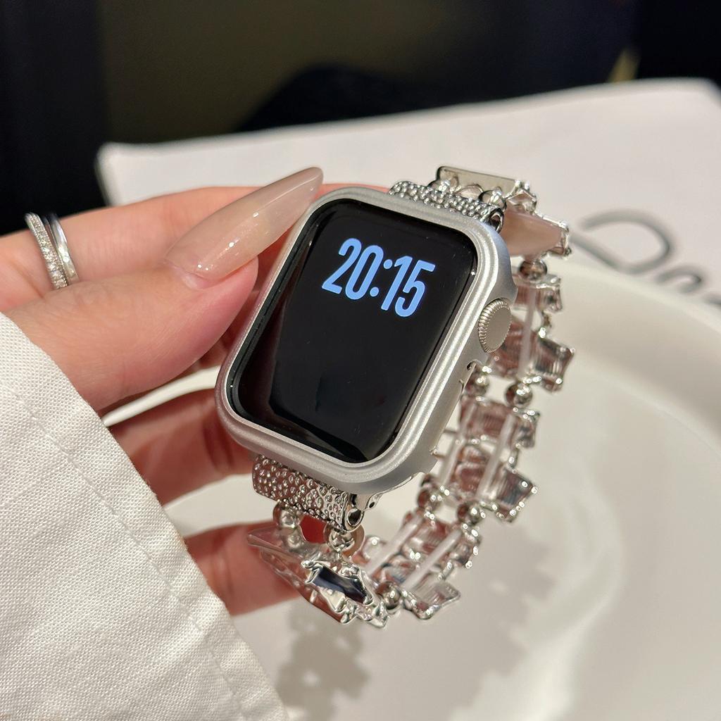 Kollisionsschutz-Aluminiumlegierungsgehäuse für Apple Watch S11 S10 46/42mm 45/44/41/40mm vielseitiges Low-Luxury-Gehäuse für iWatch-Serie S9/8/7