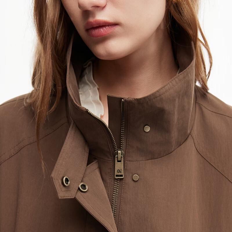 ONLY 2026 Autumn Stand-Up Collar Cropped Jacket