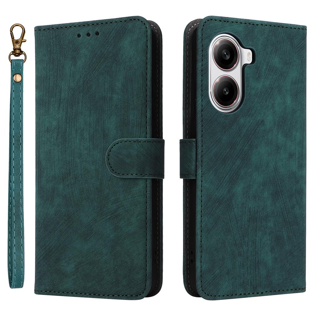 For Xiaomi Poco X7 Pro 5G/Redmi Turbo 4 5G Wallet Case RFID Blocking PU Leather Cover Viewing Stand
