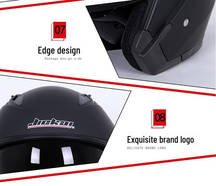 All-Season Universal Electric Vehicle Half Helmet for Men and Women (Export Model)