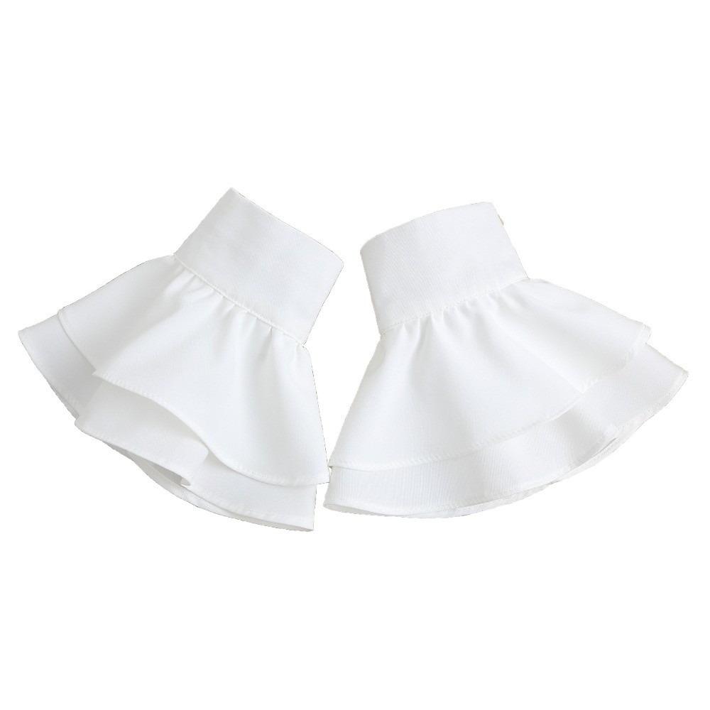 Ruffles Fake Cuffs Detachable Cuffs Hand Wrist Cuffs Sweet Fake Flared Sleeves Girl/Women