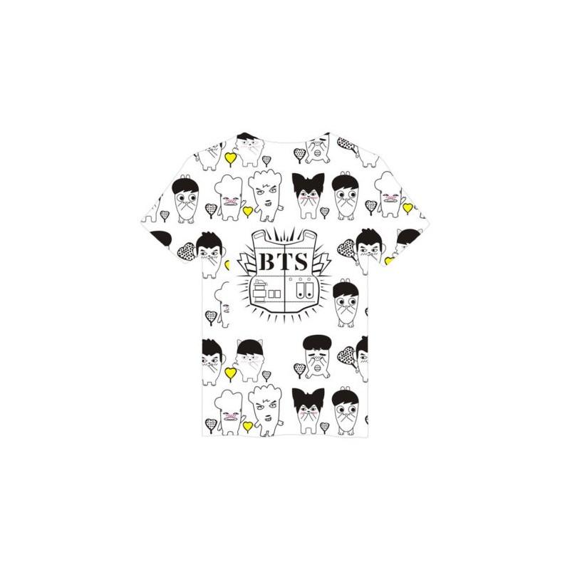 Premium Quality Kpop Bts 3d T-shirt Bangtan Boys Love Yourself Short Sleeve Apparel